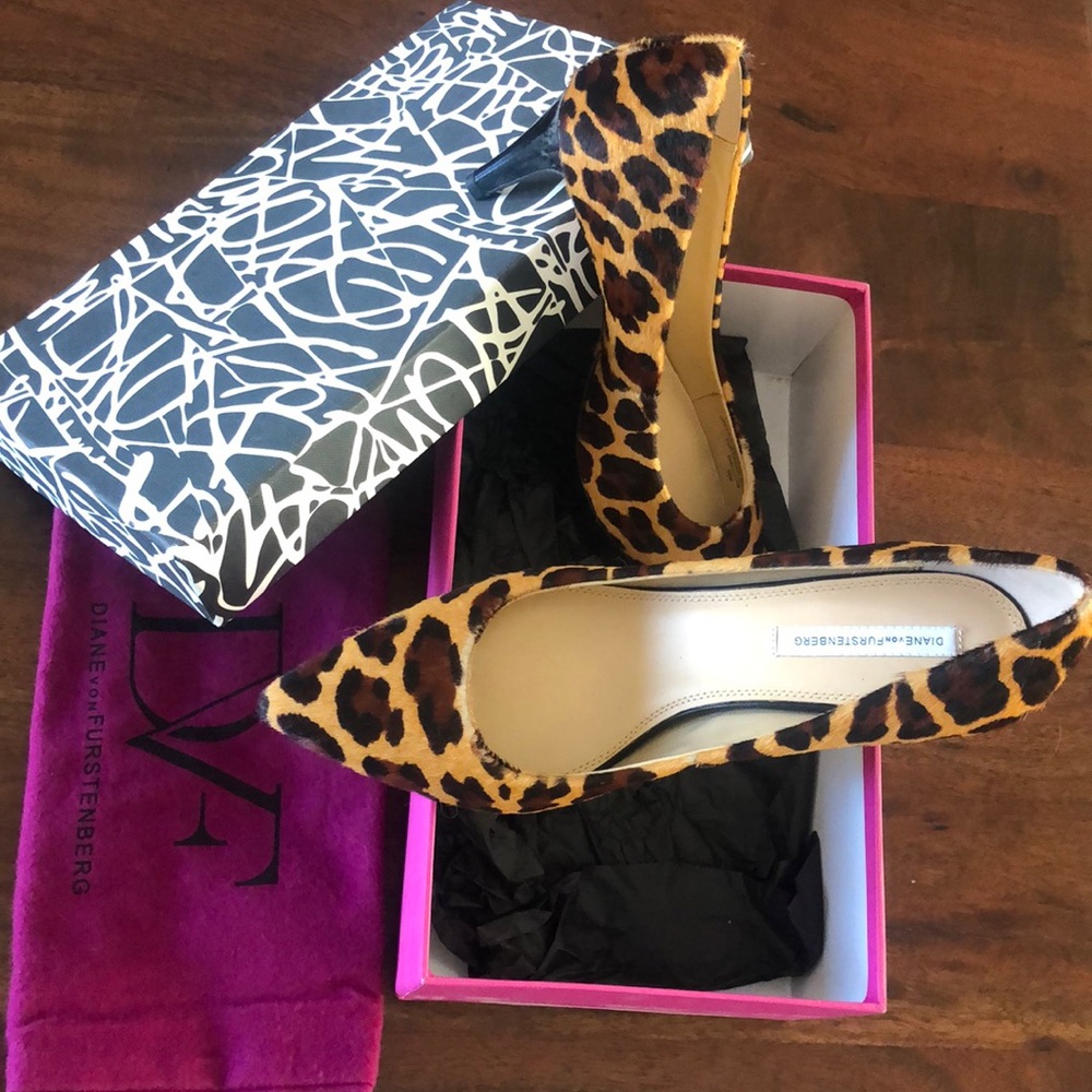 Diane von Furstenberg Annette leopard